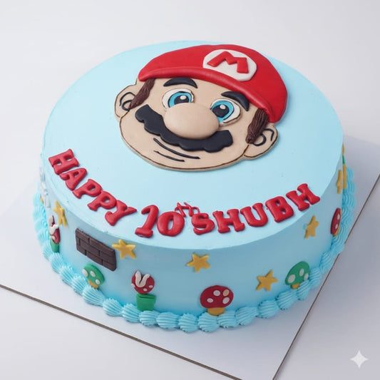 Mario theme Cake