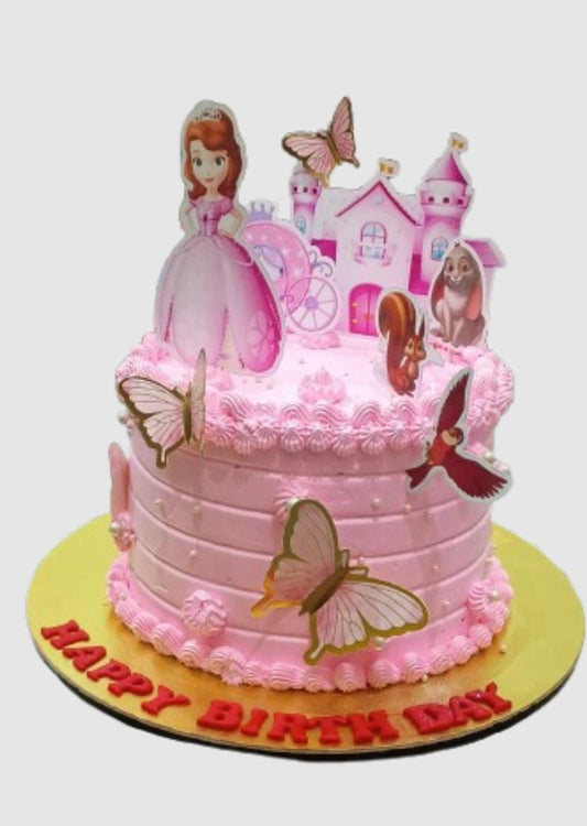 Sofia theme Cake