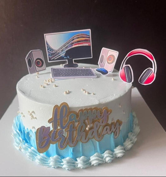 IT-Themed Customized Cake 💻🎂